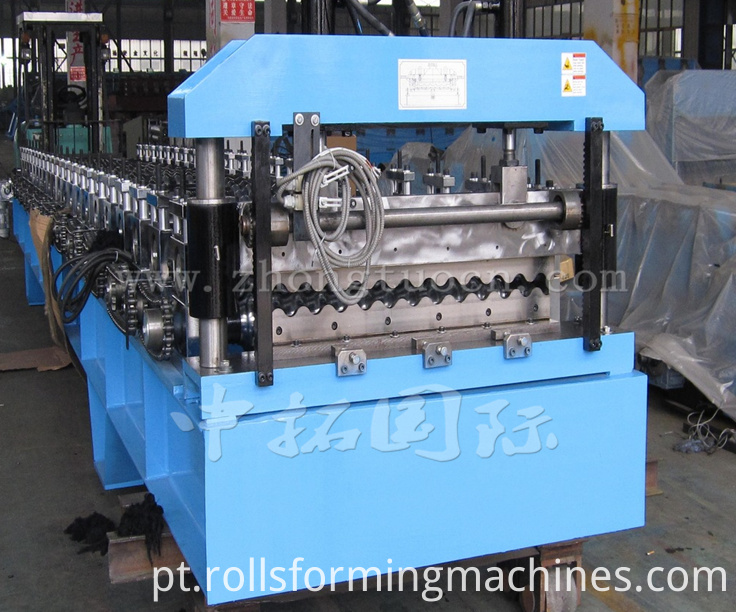 Corrugated board roll forming machine (1) Corrugated board roll forming machine (1)